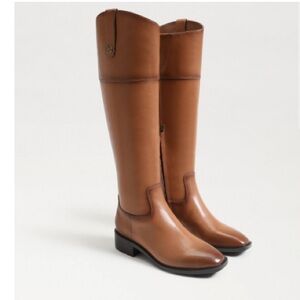 Sam Edelman Drina Leather Knee High Riding Boot
